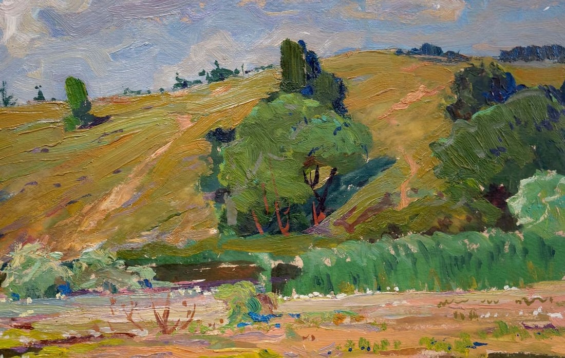 Oil painting Lilies Fomin Anatoly Nikiforovich - 5