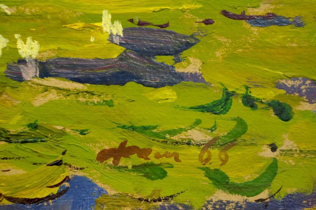 Oil painting Lilies Fomin Anatoly Nikiforovich - 6