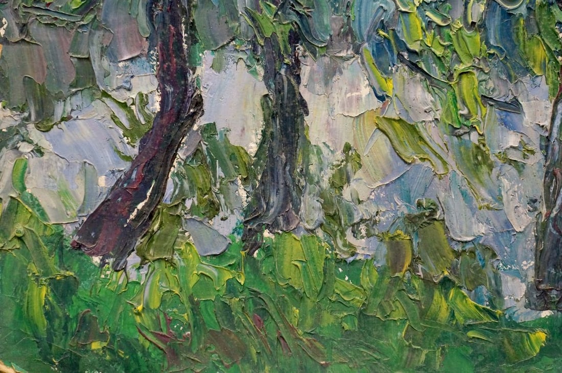 Oil painting Forest landscape Dupliy Sergey Alexandrovich - 2