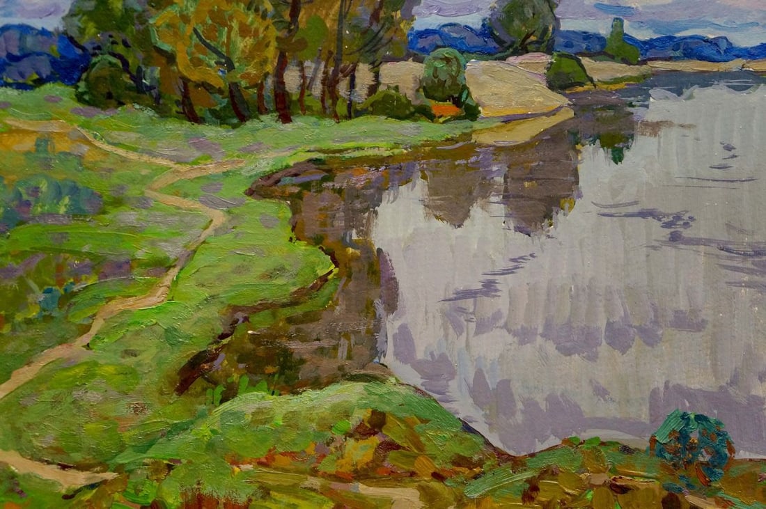 Oil painting Lake Ruban Grigory Savelievich - 6