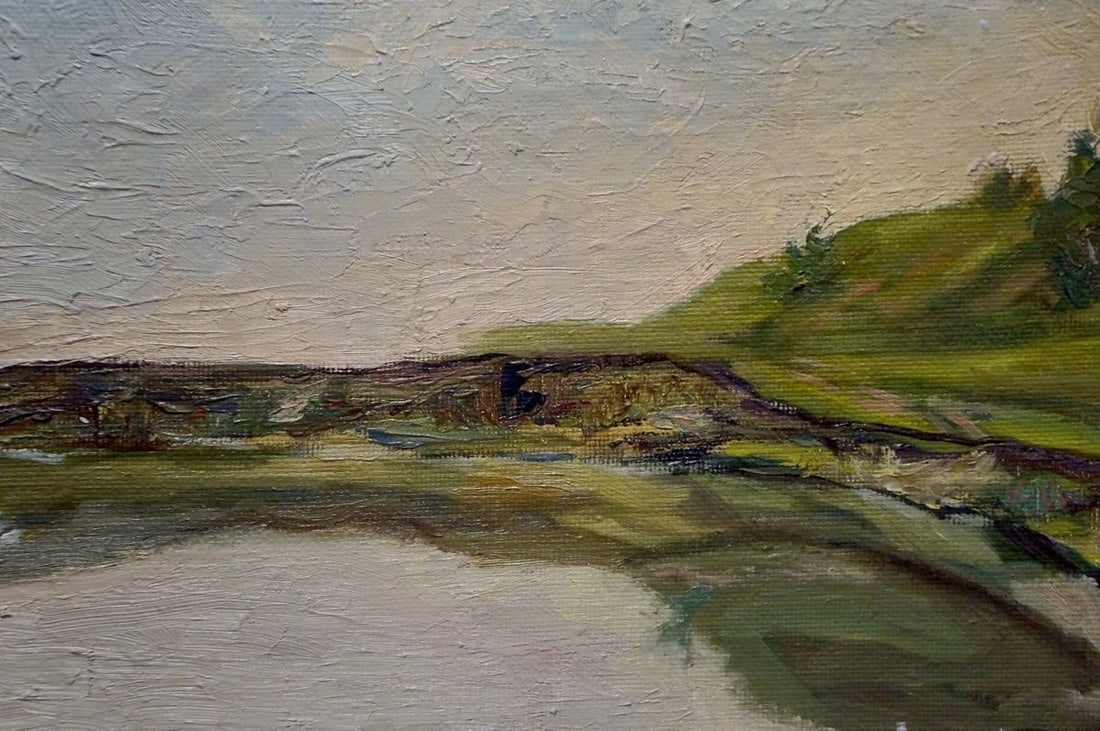 Oil painting Tender evening Gnatyuk V. S. - 6