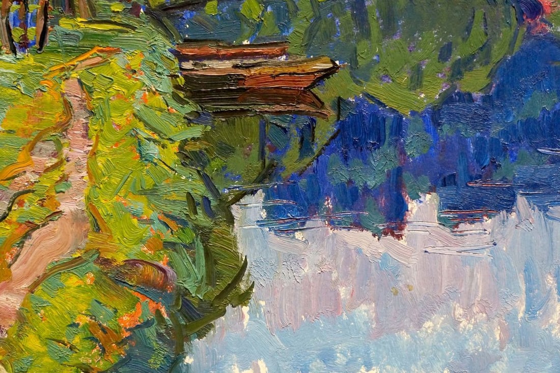 Oil painting Natural landscape Chegodar Vasily Dmitrievich - 2