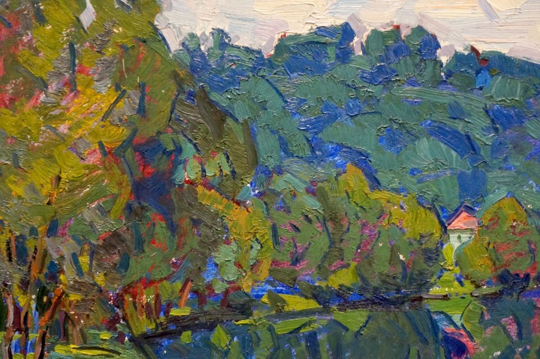 Oil painting Natural landscape Chegodar Vasily Dmitrievich - 4