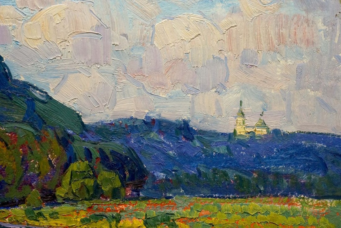 Oil painting Natural landscape Chegodar Vasily Dmitrievich - 5