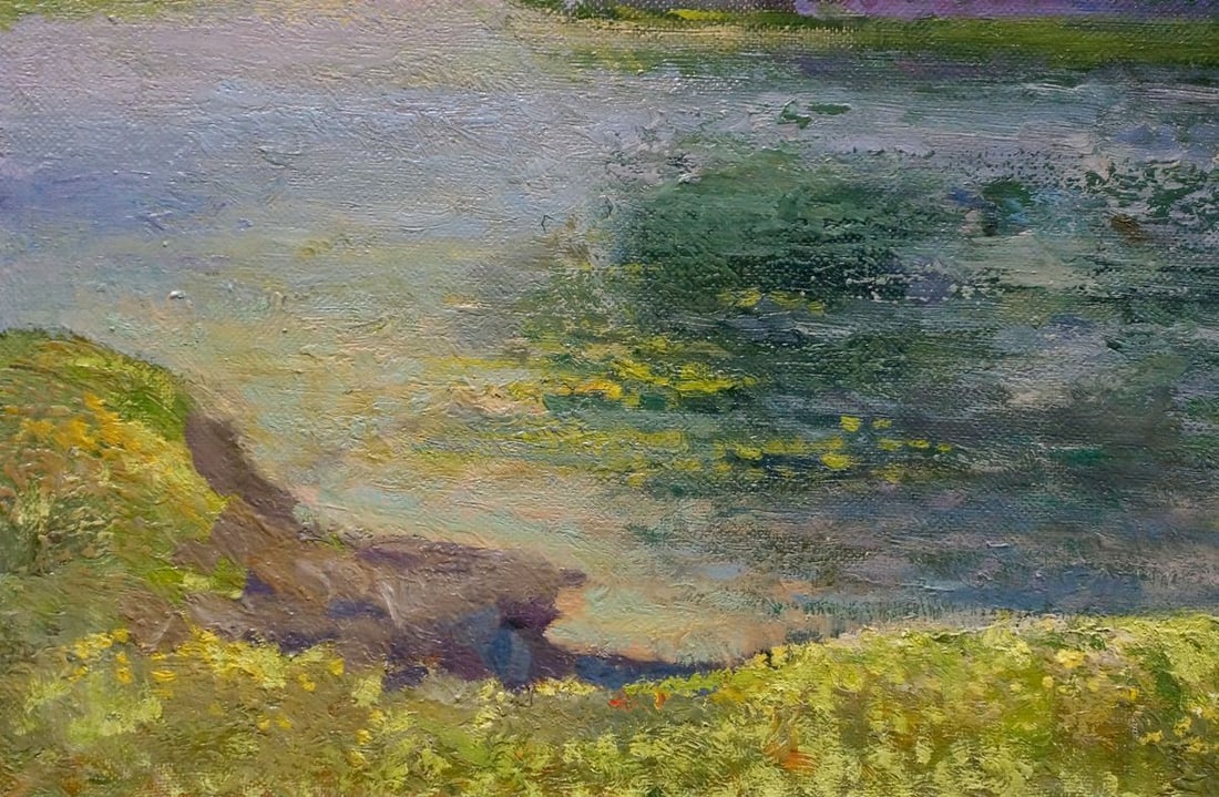 Oil painting Natural landscape Minka Alexander Fedorovich - 2