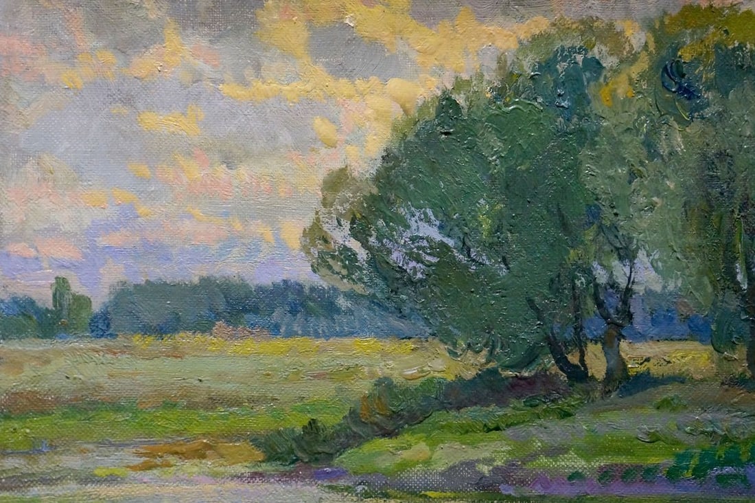 Oil painting Natural landscape Minka Alexander Fedorovich - 4