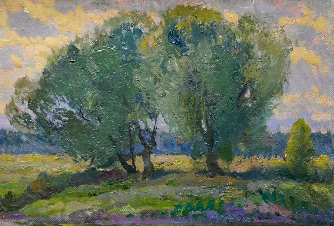 Oil painting Natural landscape Minka Alexander Fedorovich - 5