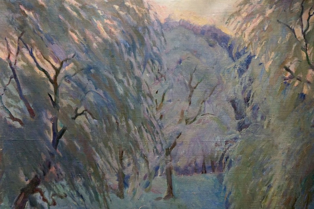 Oil painting Forest pond Tytarenko Odarka Anatoliivna - 4