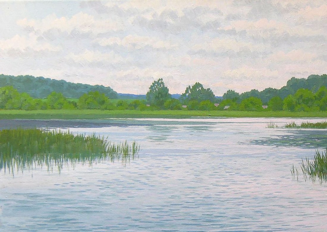 Oil painting Windy day Kalebets Valery - 2