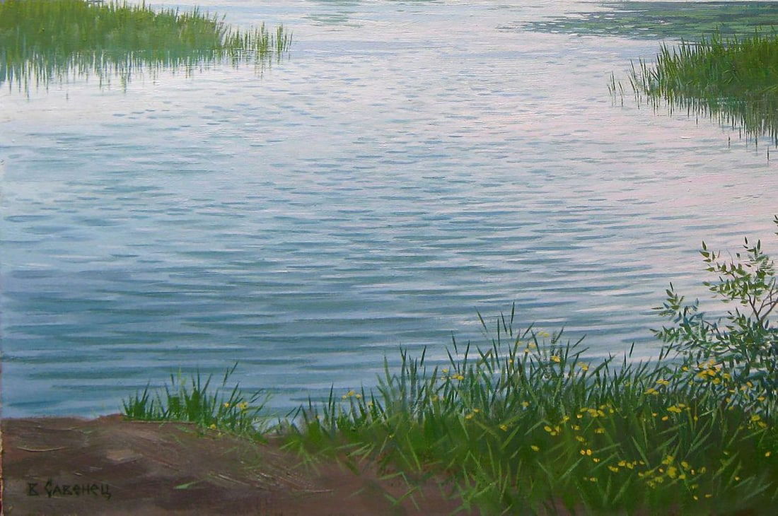 Oil painting Windy day Kalebets Valery - 4