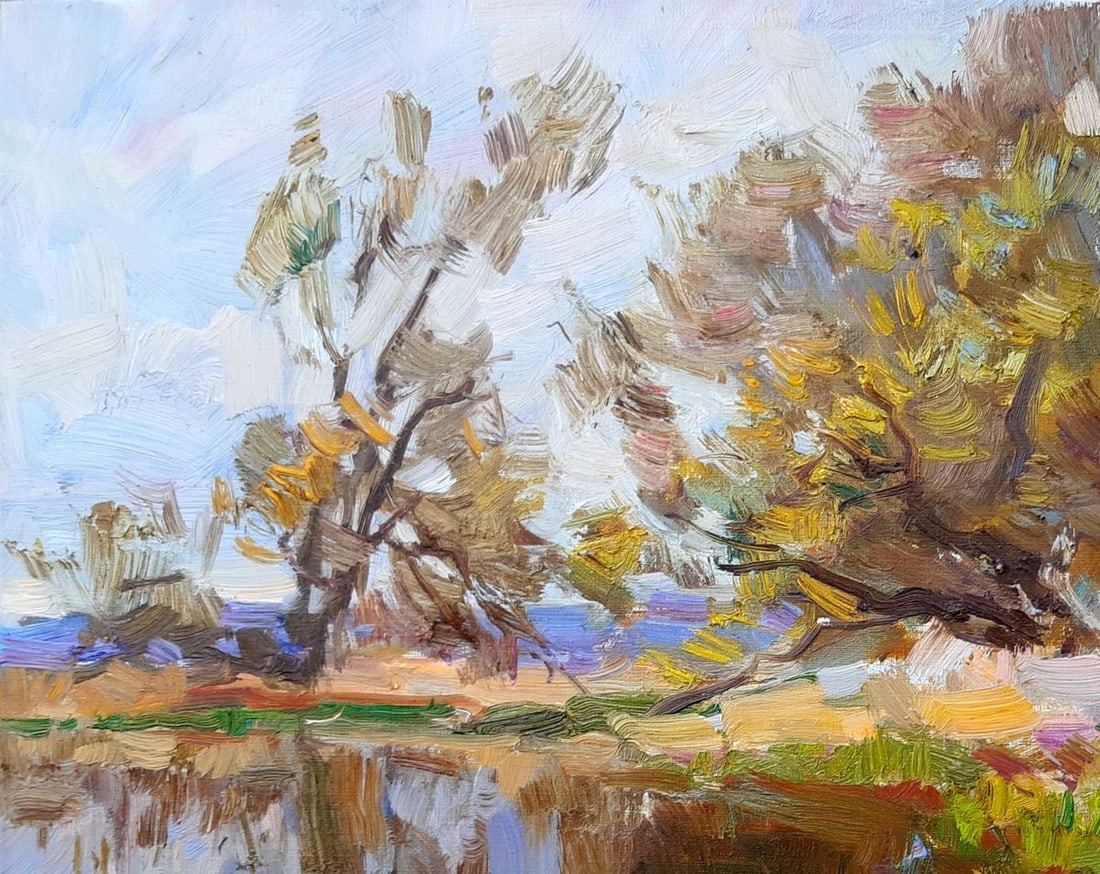 Oli painting Spring colors Tepeta Miacheslav - 2