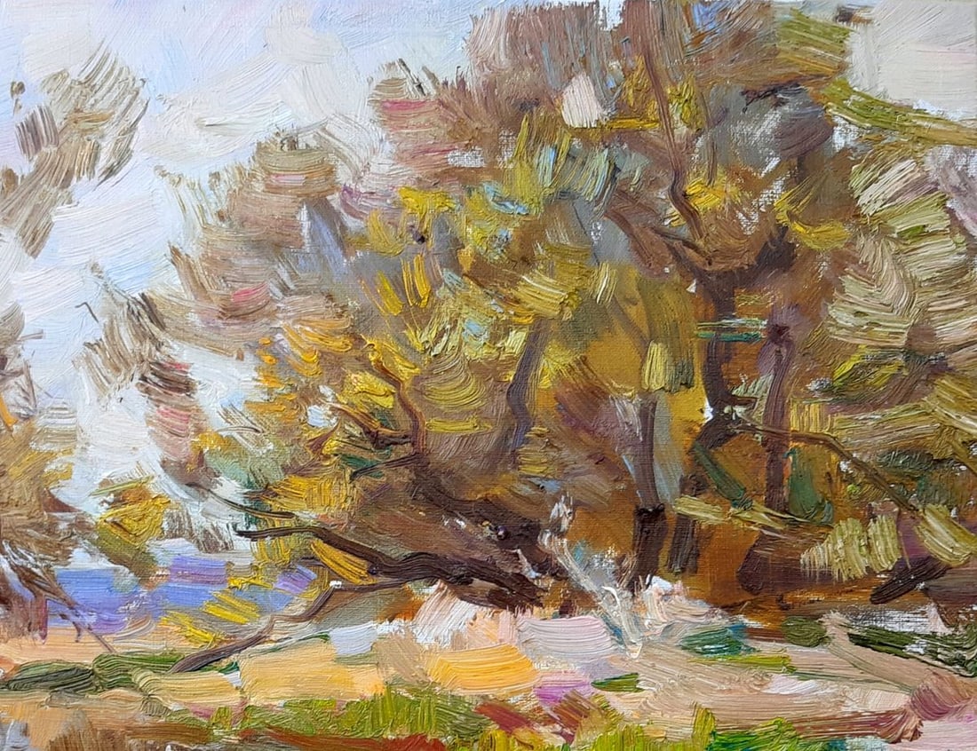 Oli painting Spring colors Tepeta Miacheslav - 3