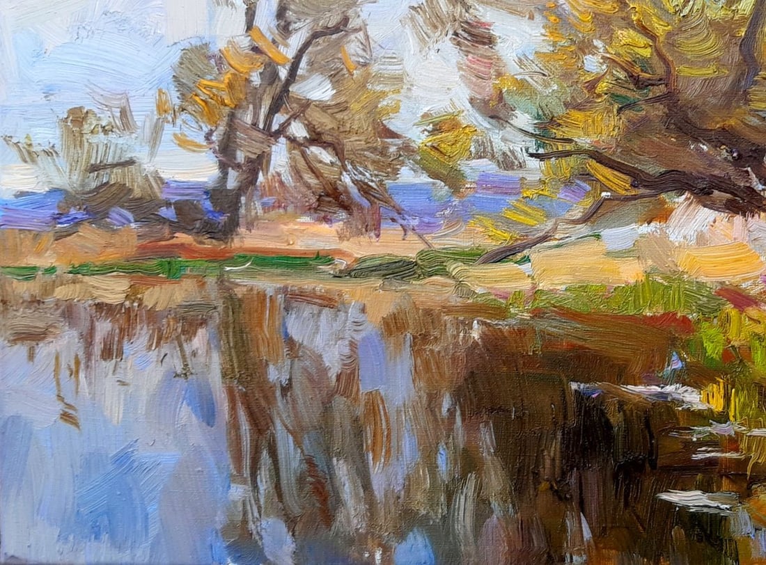 Oli painting Spring colors Tepeta Miacheslav - 4