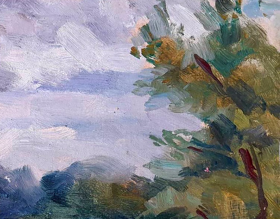 Oil painting Forest pond Kovalenko Ivan Mikhailovich - 3