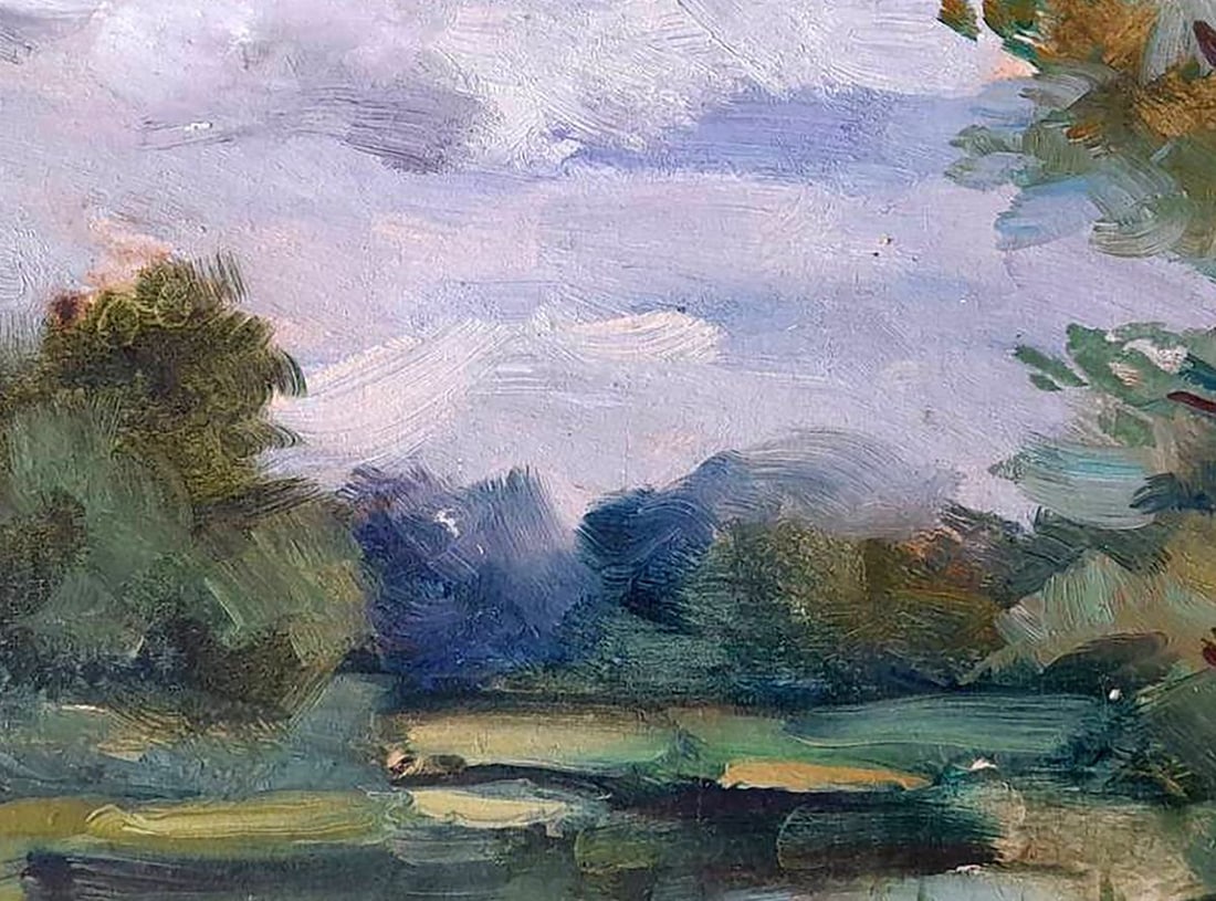 Oil painting Forest pond Kovalenko Ivan Mikhailovich - 6