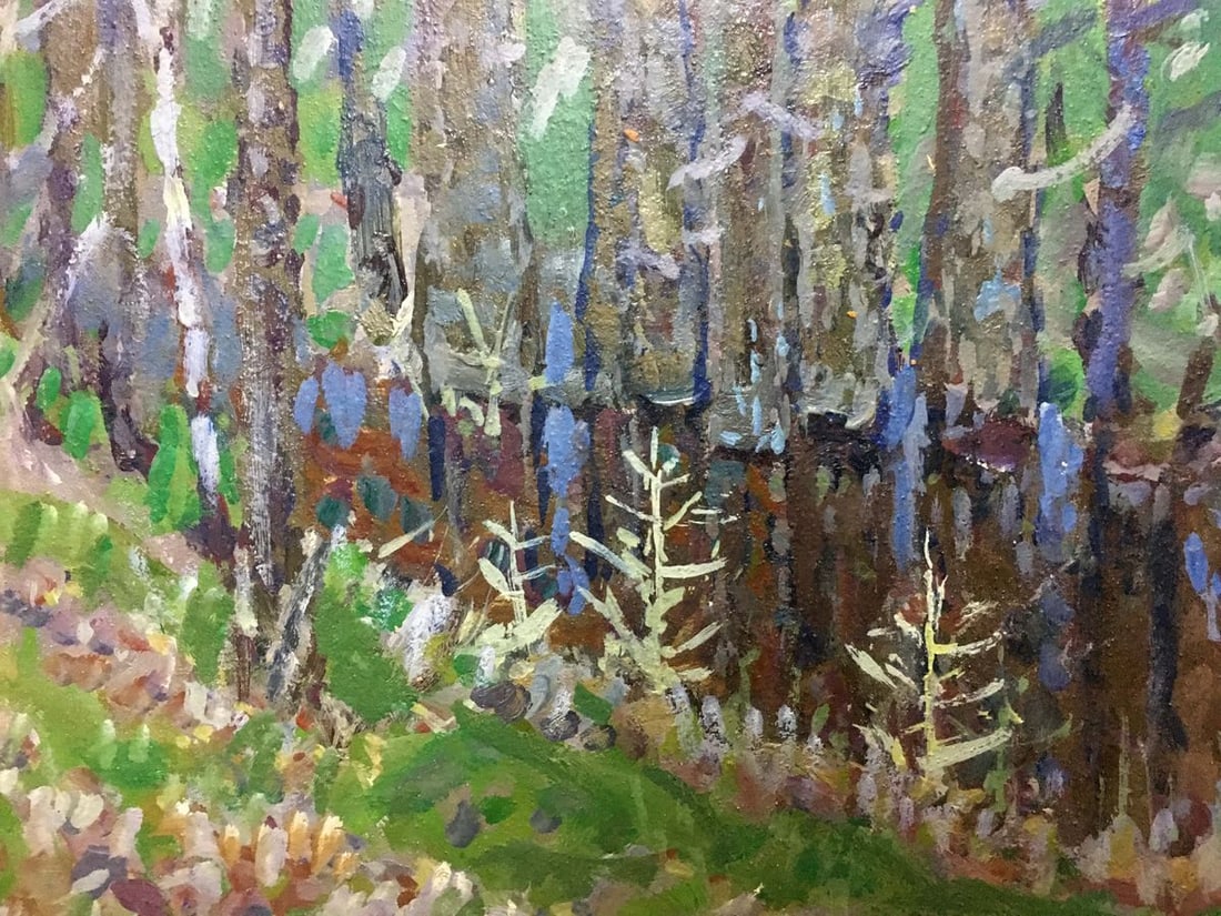 Oil painting In the woods Kolomoitsev Petr Mikhailovich - 4