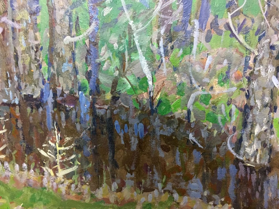 Oil painting In the woods Kolomoitsev Petr Mikhailovich - 5