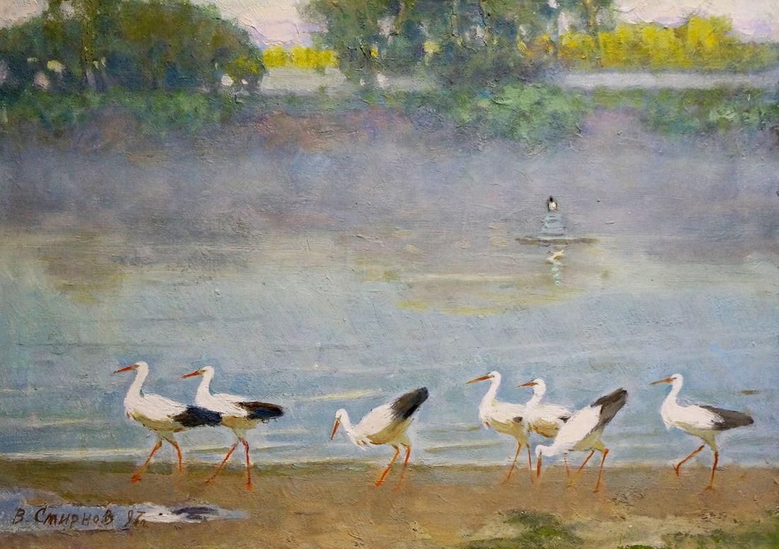 Oil painting Gum Smirnov Valentin Sergeevich (1 of 7)