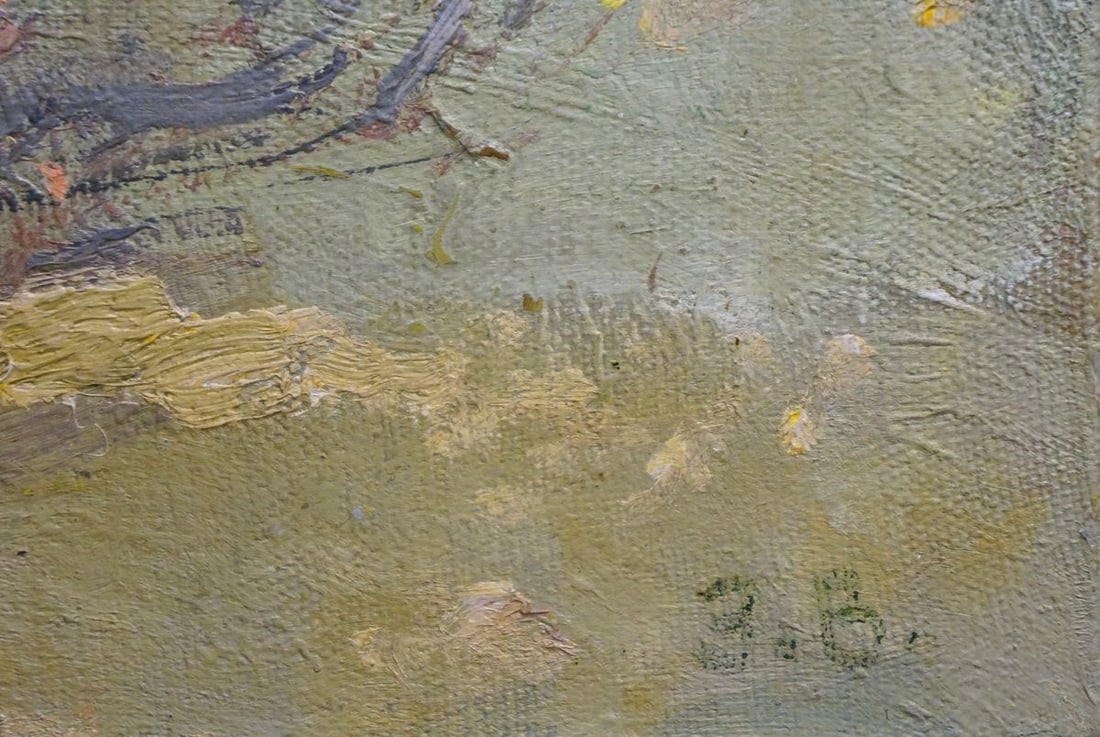 Oil painting Forest landscape Zaretsky Victor Ivanovich - 6