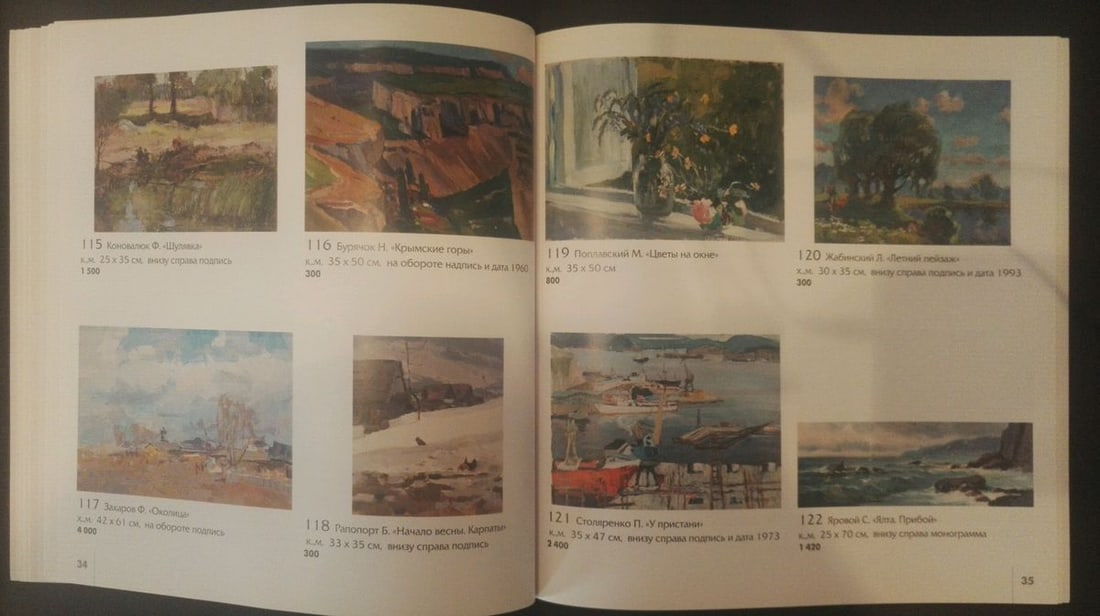 Oil painting Landscape with a lake Zhabinsky Leonid Andreevich - 10