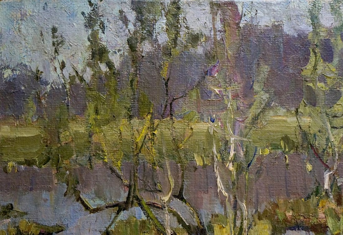 Oil painting Awakening Syrovatka Dmitry Matveevich - 4