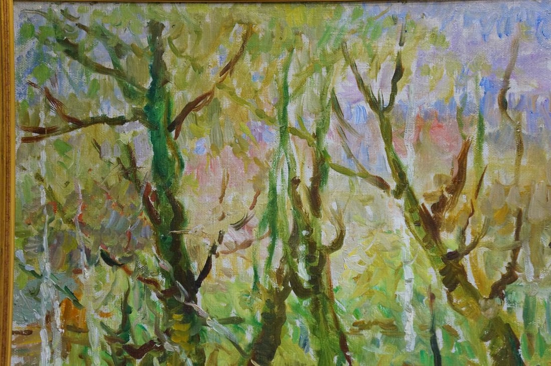 Oil painting Swamp Khitrova Tamara Aleksandrovna - 4