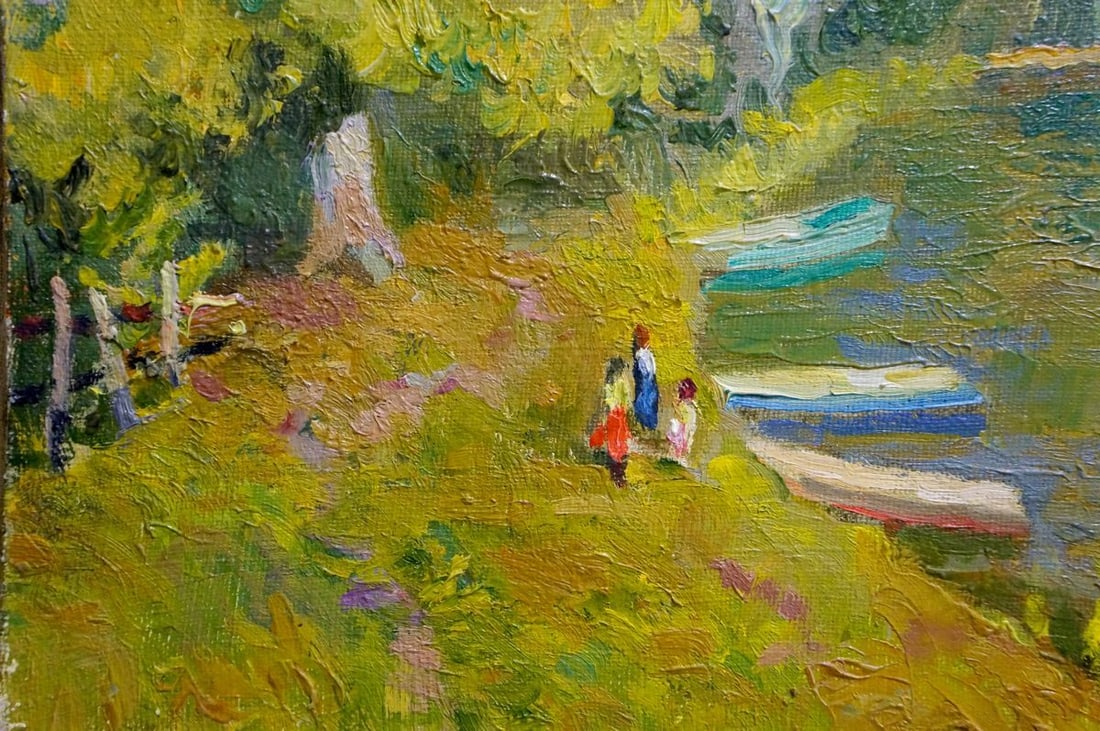 Oil painting Landscape Mynka Alexander Fedorovich - 2