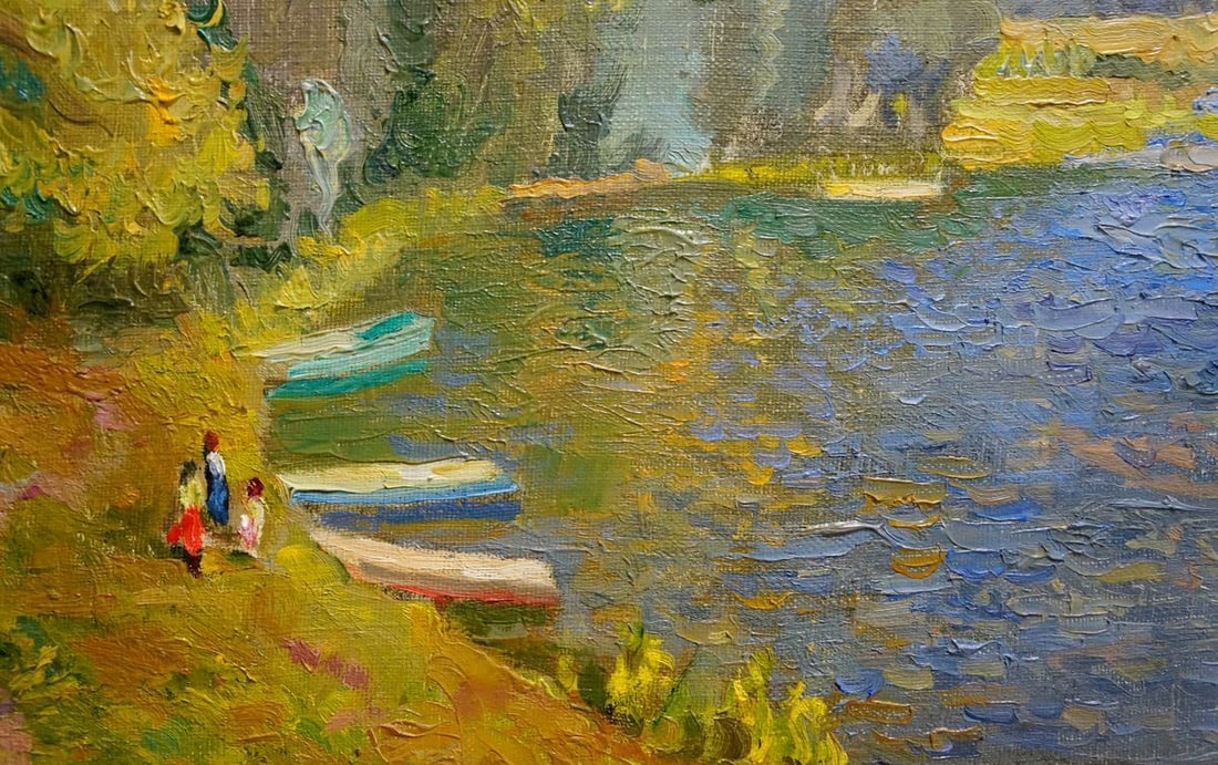 Oil painting Landscape Mynka Alexander Fedorovich - 6