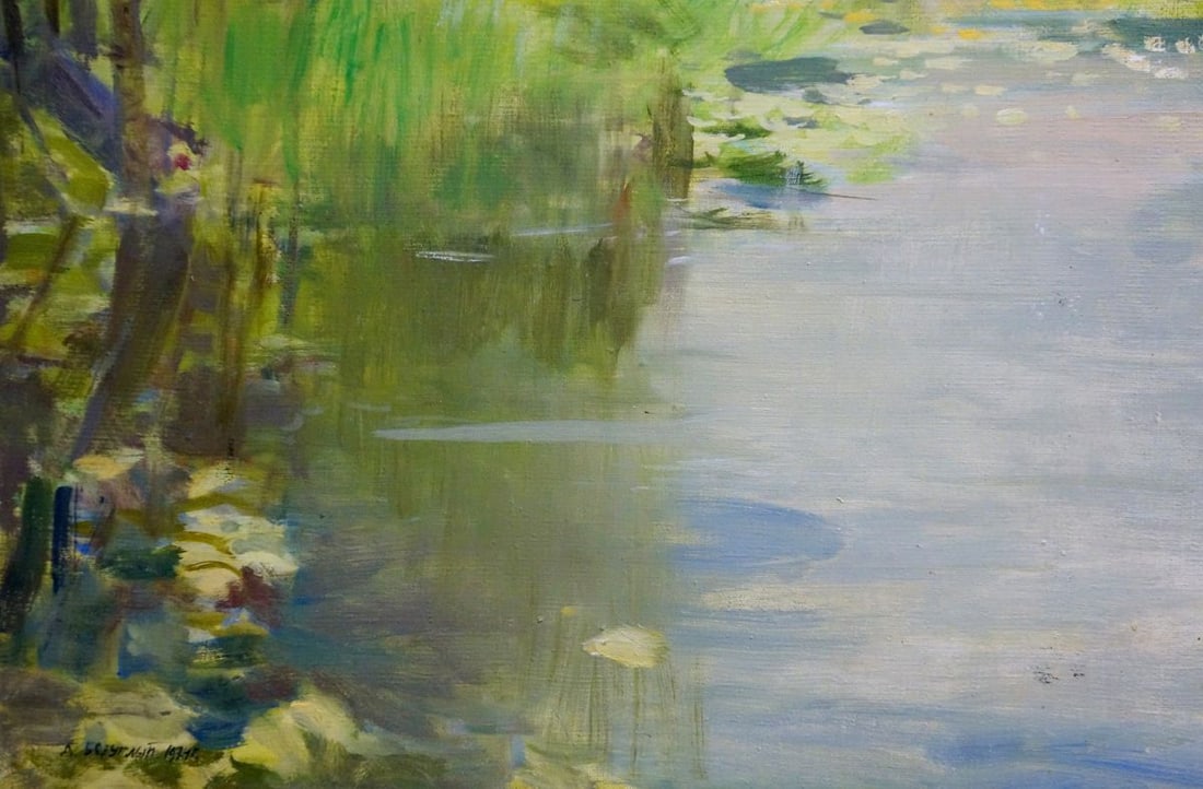 Oil painting Fog has fallen Bezugly Daniil Ivanovich - 2