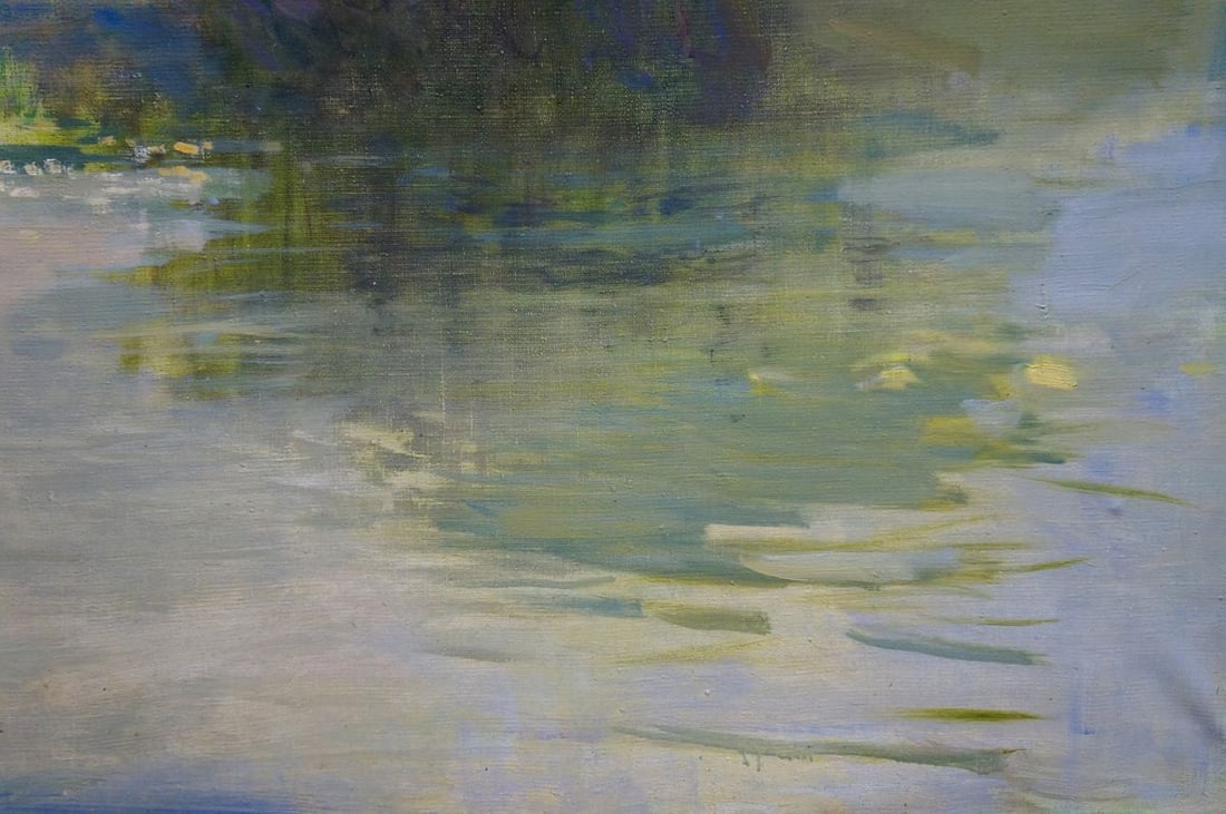 Oil painting Fog has fallen Bezugly Daniil Ivanovich - 3