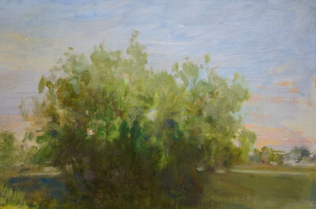 Oil painting Fog has fallen Bezugly Daniil Ivanovich - 5