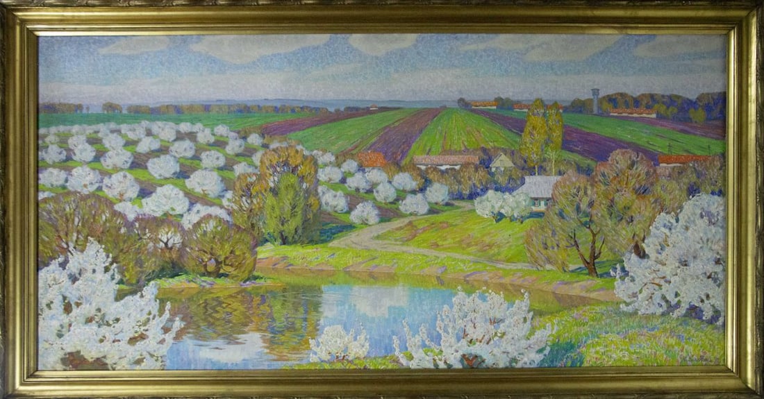 Oil painting Blooms Zlyden Yuri Fedorovich (1 of 13)