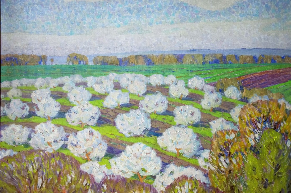 Oil painting Blooms Zlyden Yuri Fedorovich - 2