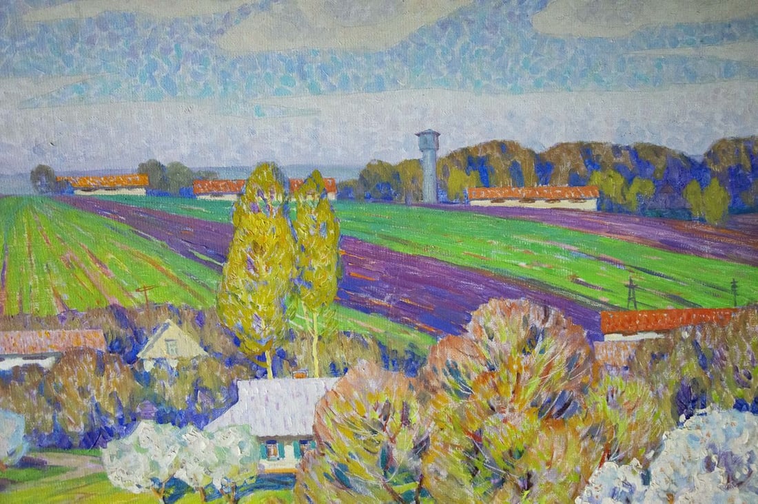 Oil painting Blooms Zlyden Yuri Fedorovich - 4