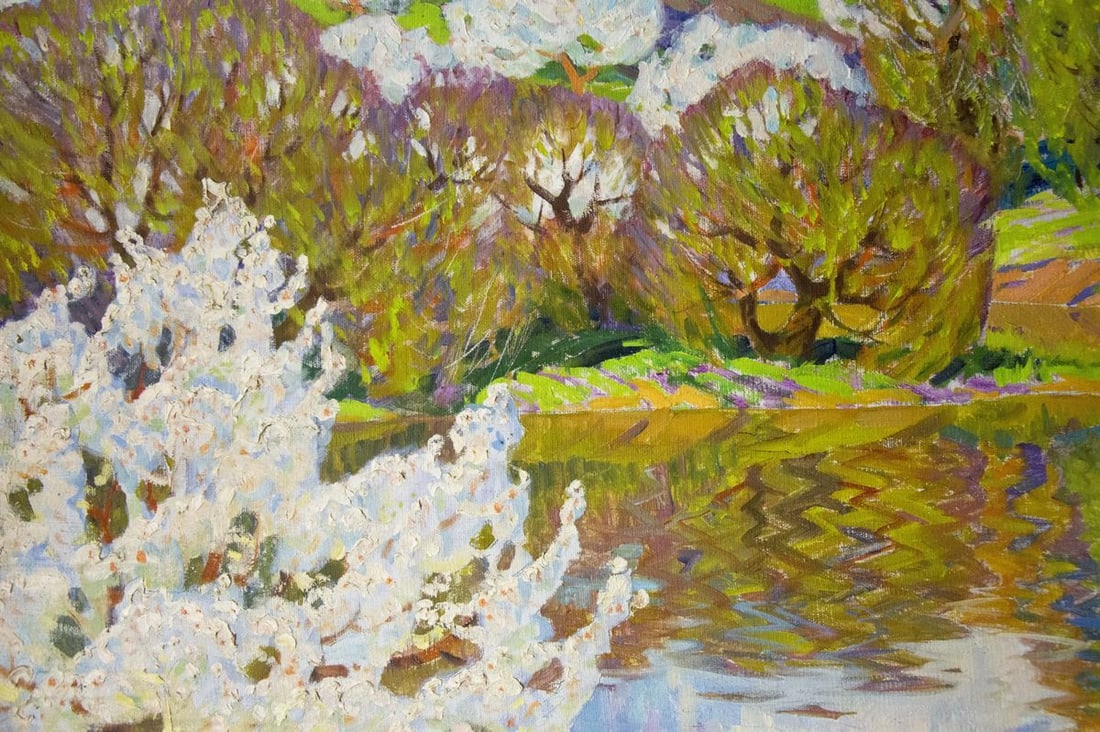 Oil painting Blooms Zlyden Yuri Fedorovich - 5