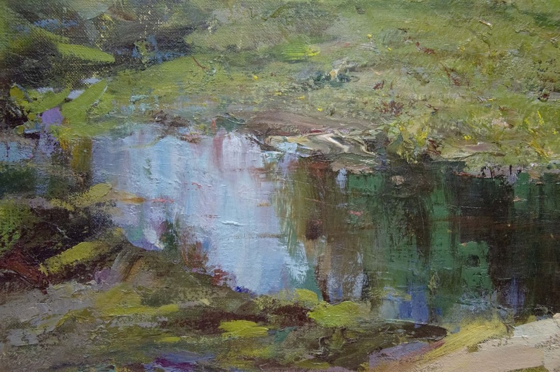 Oil painting Landscape Maltsev Nikolay Alexandrovich - 2