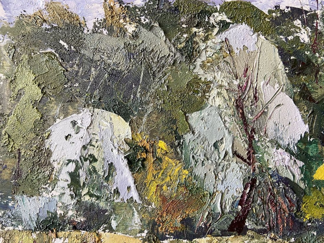 Oil painting Silver willow Kapotenko Ivan Ivanovich - 2