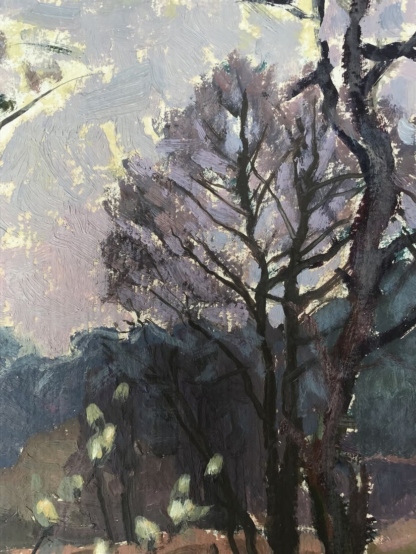 Oil painting Willow blossoms Batrakov Vladimir Grigorievich - 5