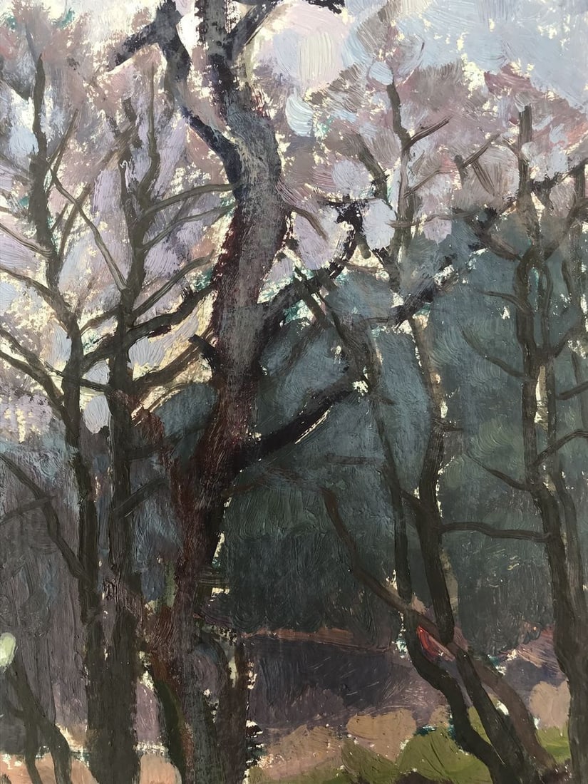 Oil painting Willow blossoms Batrakov Vladimir Grigorievich - 6