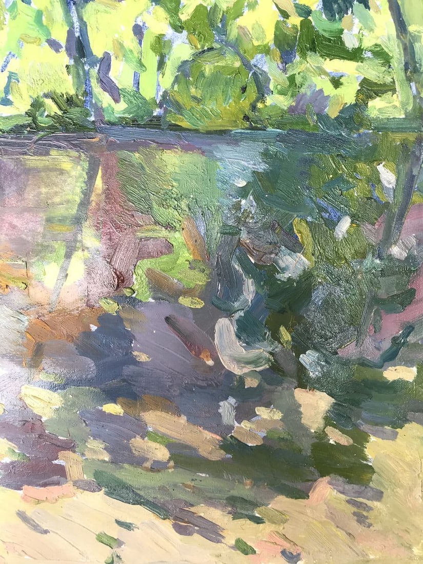 Oil painting Early morning Peter Tovpev - 10