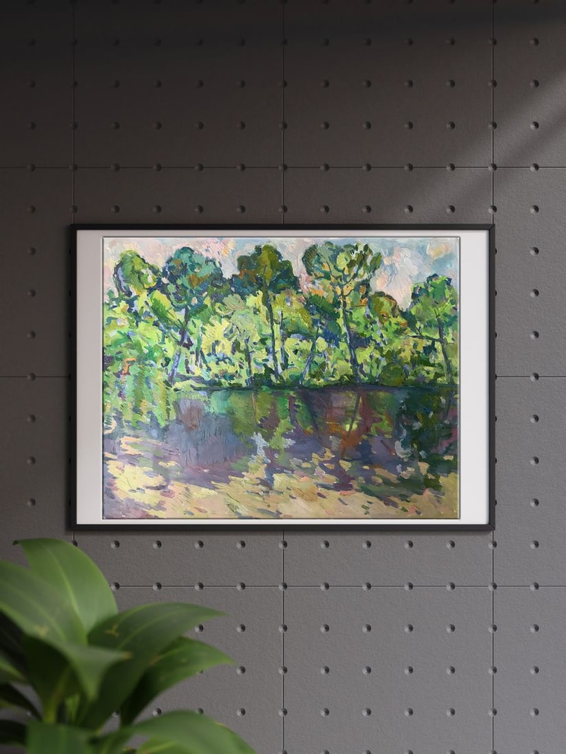 Oil painting Early morning Peter Tovpev - 2