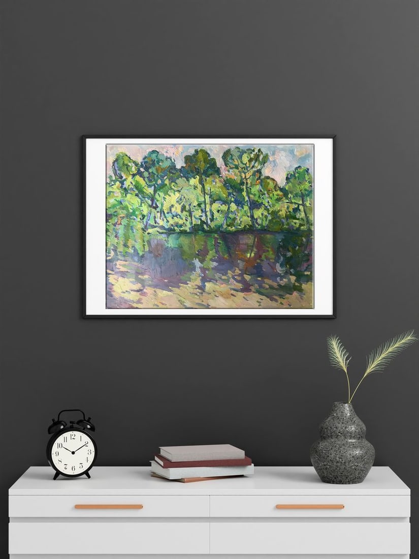 Oil painting Early morning Peter Tovpev - 3