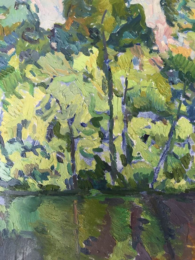 Oil painting Early morning Peter Tovpev - 5