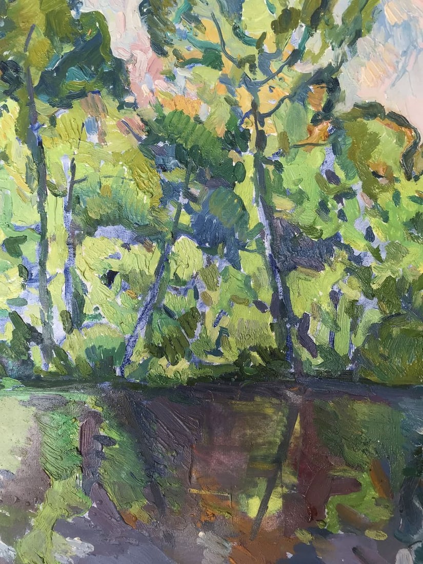 Oil painting Early morning Peter Tovpev - 6