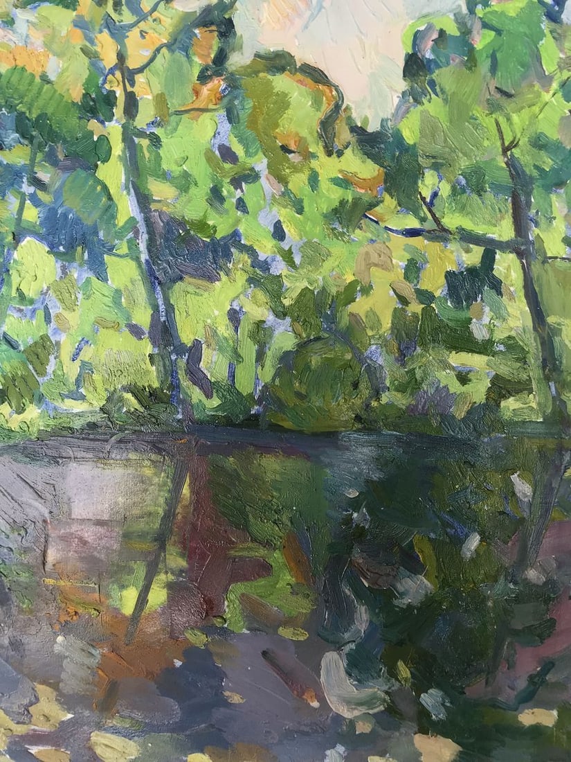 Oil painting Early morning Peter Tovpev - 7