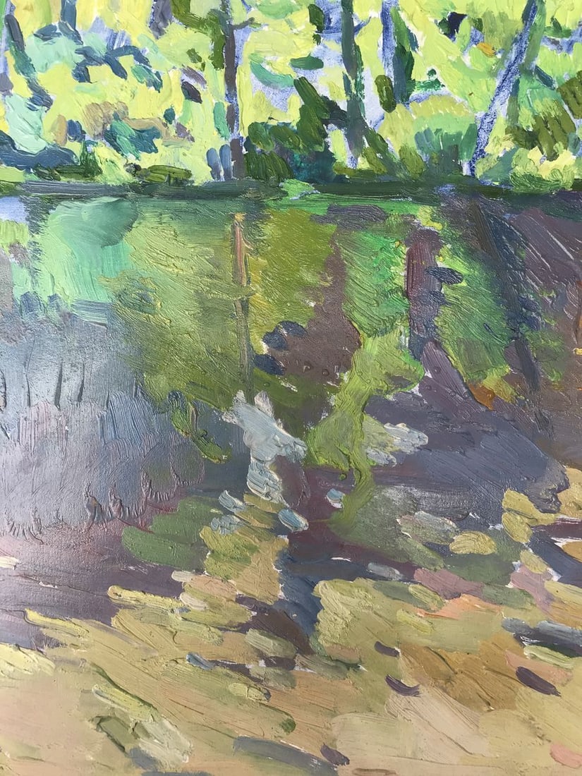 Oil painting Early morning Peter Tovpev - 9