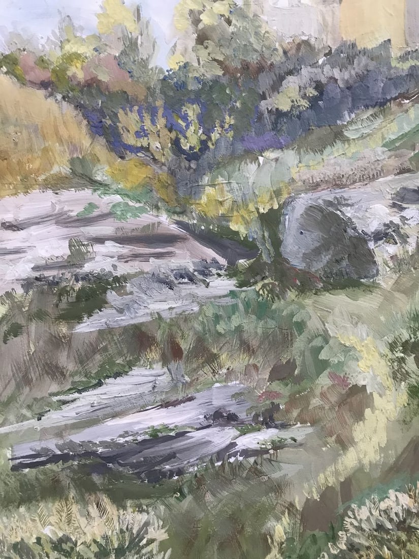 Oil painting The way home Unknown artist - 7