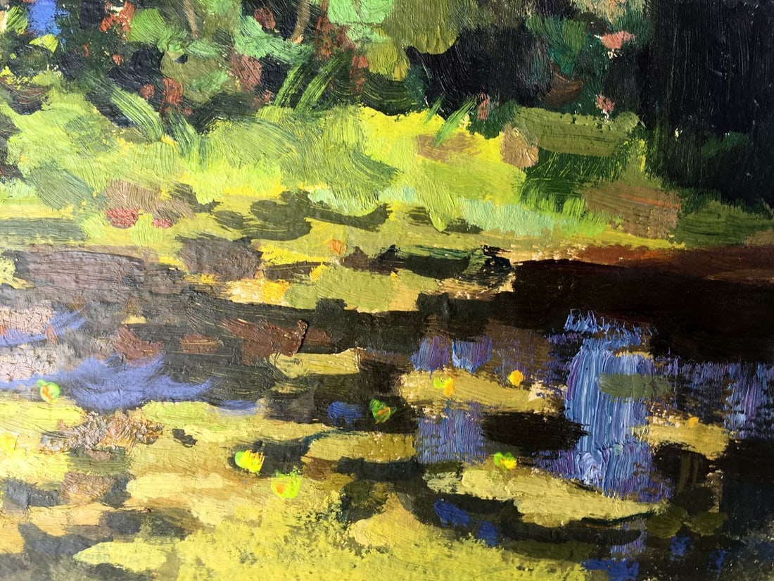 Oil painting Hot day Batrakov Vladimir Grigorievich - 11