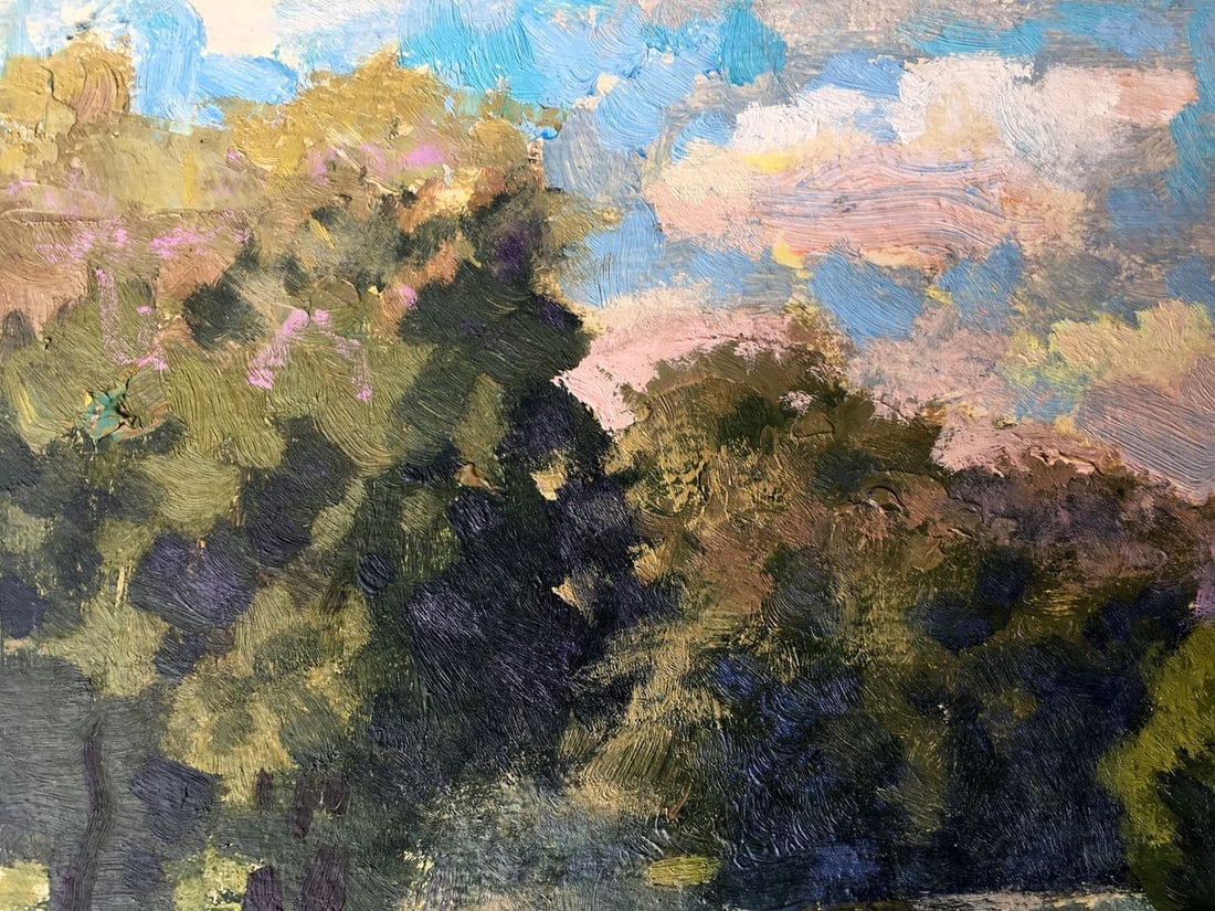 Oil painting Hot day Batrakov Vladimir Grigorievich - 4