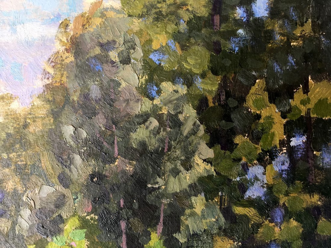 Oil painting Hot day Batrakov Vladimir Grigorievich - 6